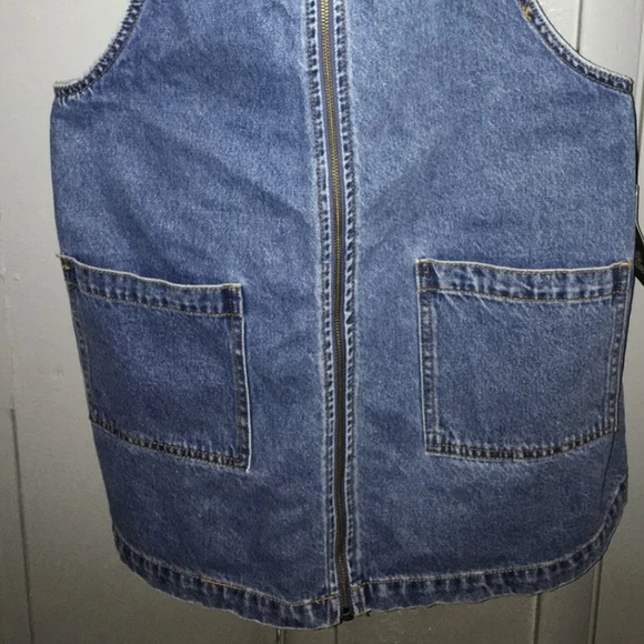 JEAN OVERALL DRESS - Picture 3 of 5